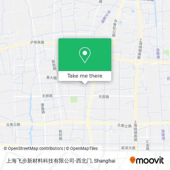 上海飞步新材料科技有限公司-西北门 map