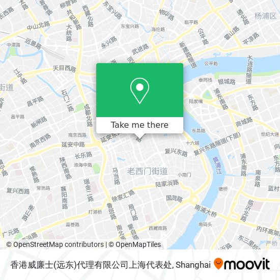香港威廉士(远东)代理有限公司上海代表处 map