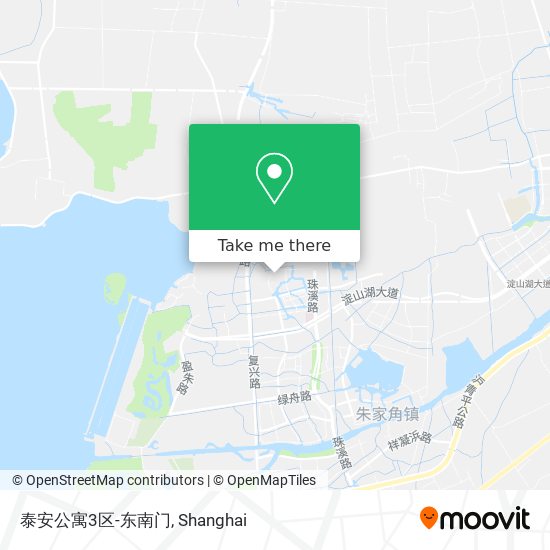 泰安公寓3区-东南门 map