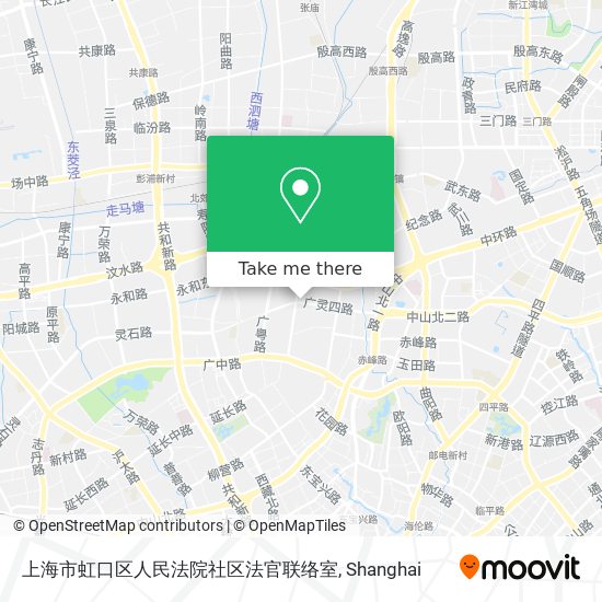 上海市虹口区人民法院社区法官联络室 map