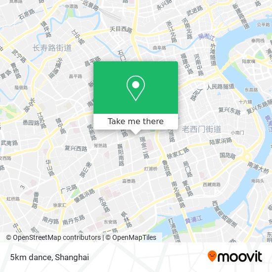 5km dance map