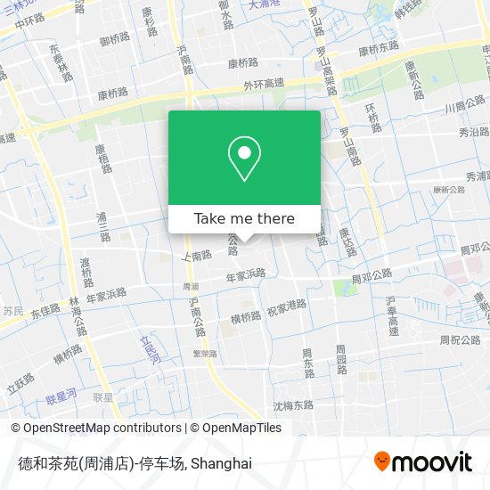 德和茶苑(周浦店)-停车场 map