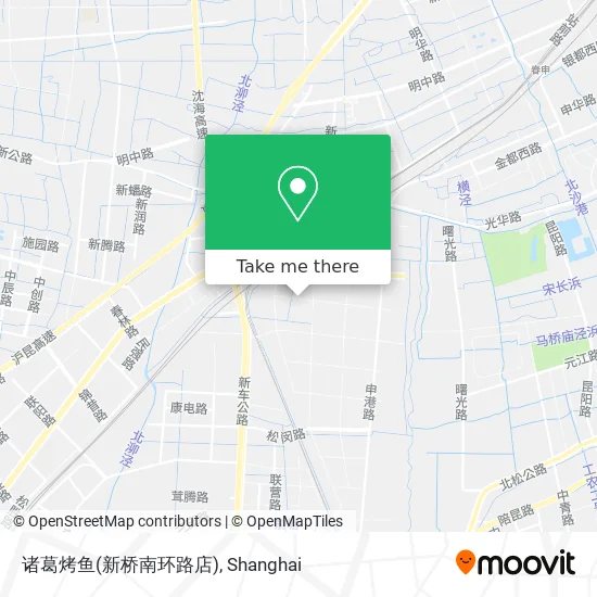 诸葛烤鱼(新桥南环路店) map