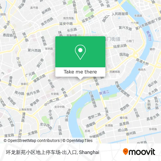 环龙新苑小区地上停车场-出入口 map