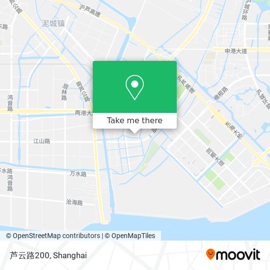 芦云路200 map