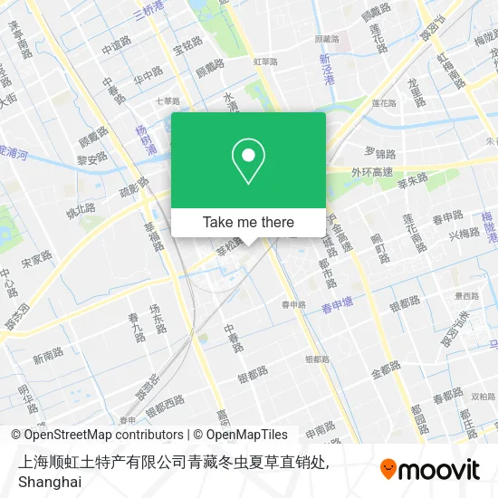 上海顺虹土特产有限公司青藏冬虫夏草直销处 map