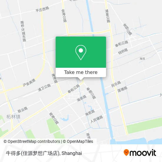 牛得多(佳源梦想广场店) map