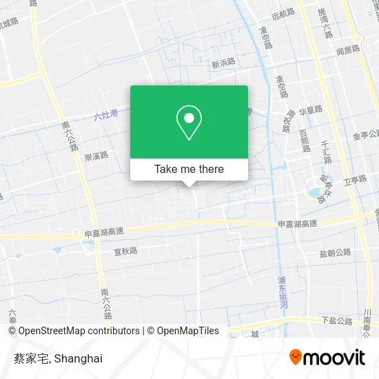 蔡家宅 map