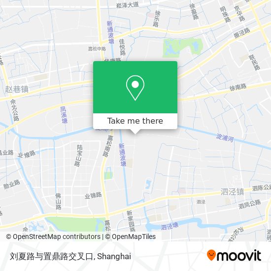 刘夏路与置鼎路交叉口 map