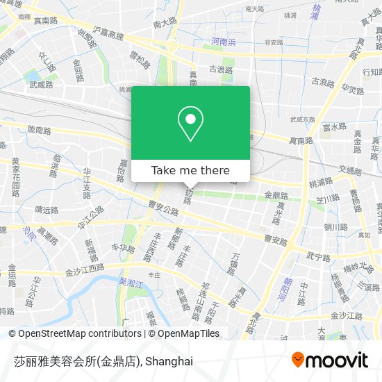 莎丽雅美容会所(金鼎店) map