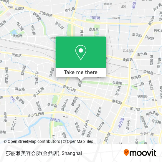 莎丽雅美容会所(金鼎店) map