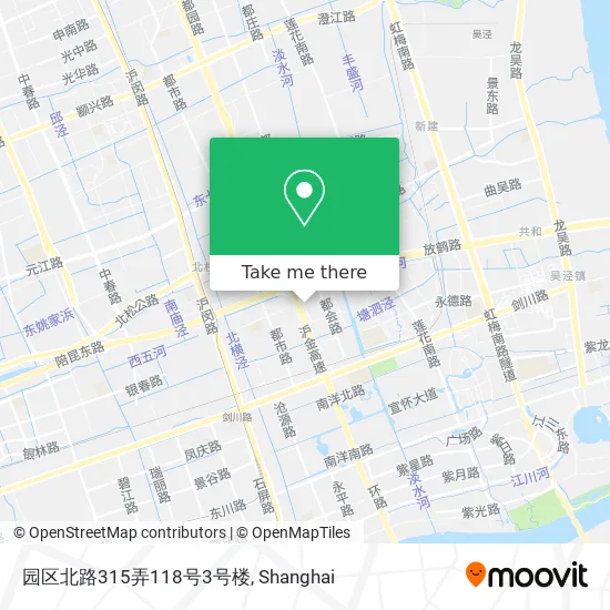 园区北路315弄118号3号楼 map