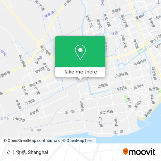 立丰食品 map