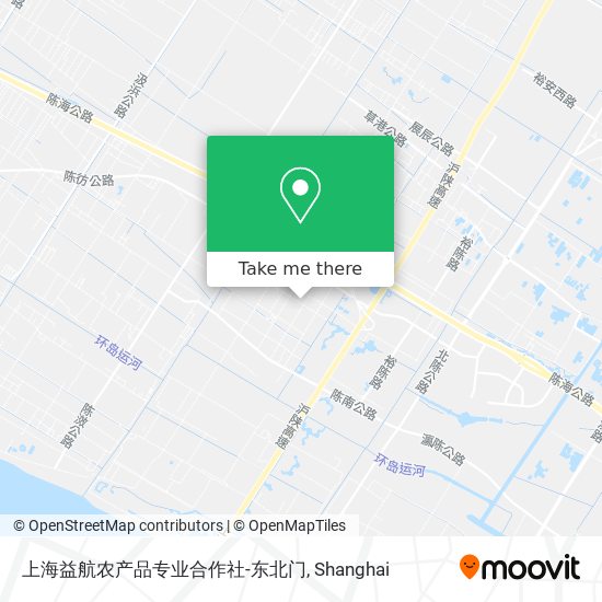 上海益航农产品专业合作社-东北门 map