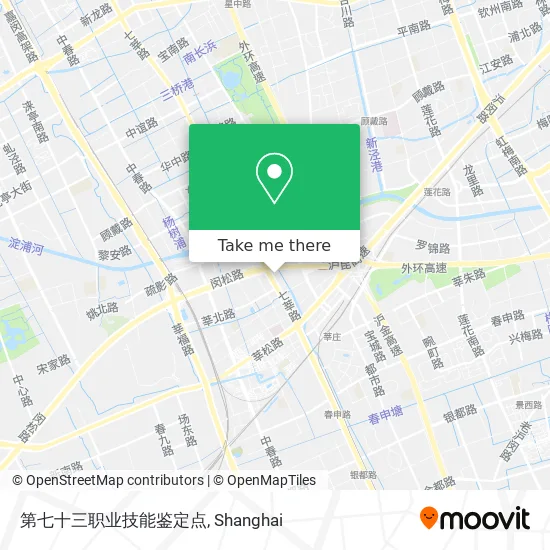 第七十三职业技能鉴定点 map
