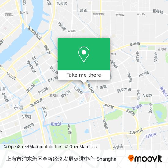 上海市浦东新区金桥经济发展促进中心 map