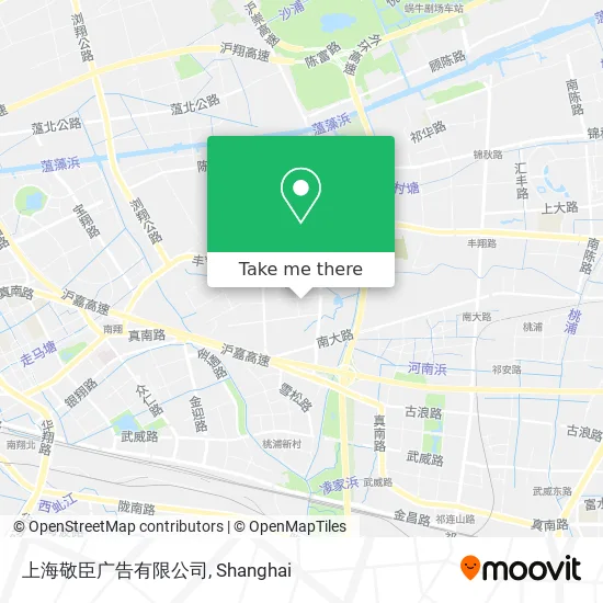 上海敬臣广告有限公司 map