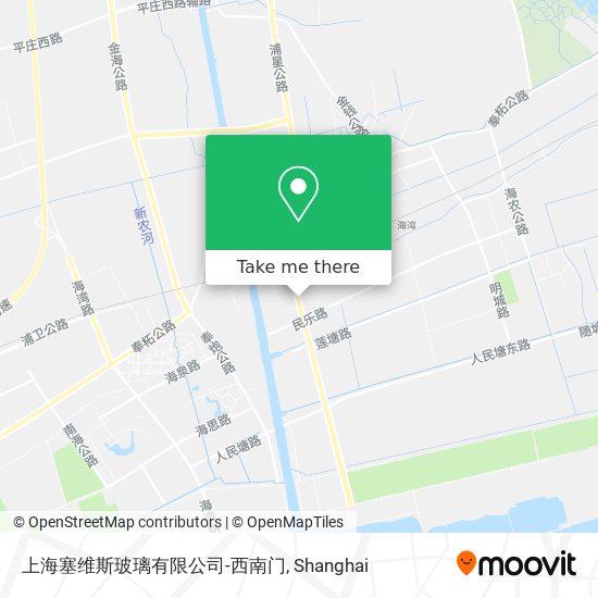上海塞维斯玻璃有限公司-西南门 map