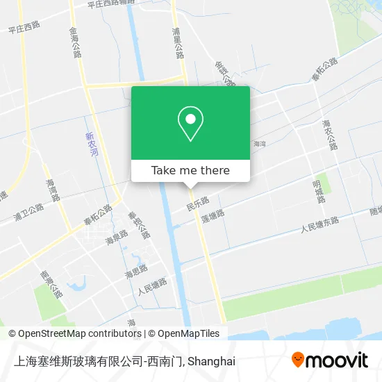 上海塞维斯玻璃有限公司-西南门 map