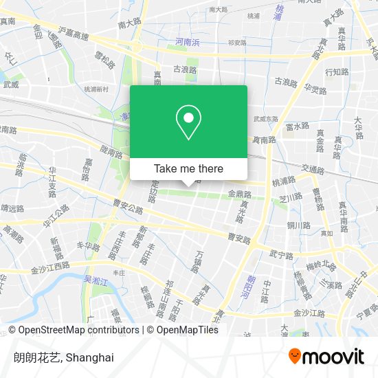 朗朗花艺 map
