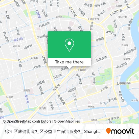 徐汇区康健街道社区公益卫生保洁服务社 map