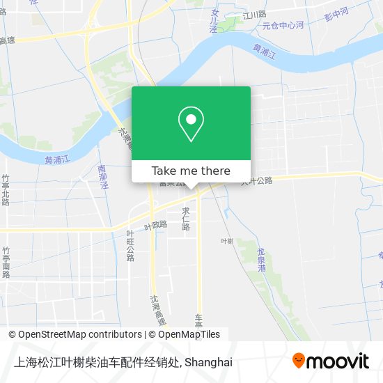 上海松江叶榭柴油车配件经销处 map