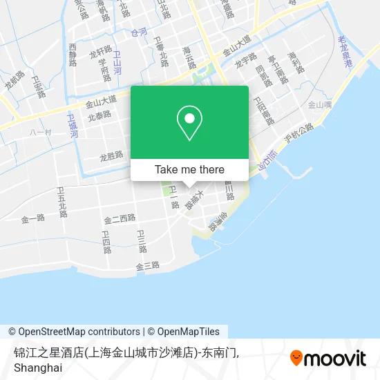 锦江之星酒店(上海金山城市沙滩店)-东南门 map