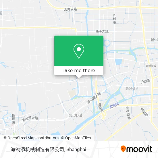上海鸿添机械制造有限公司 map