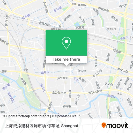 上海鸿添建材装饰市场-停车场 map