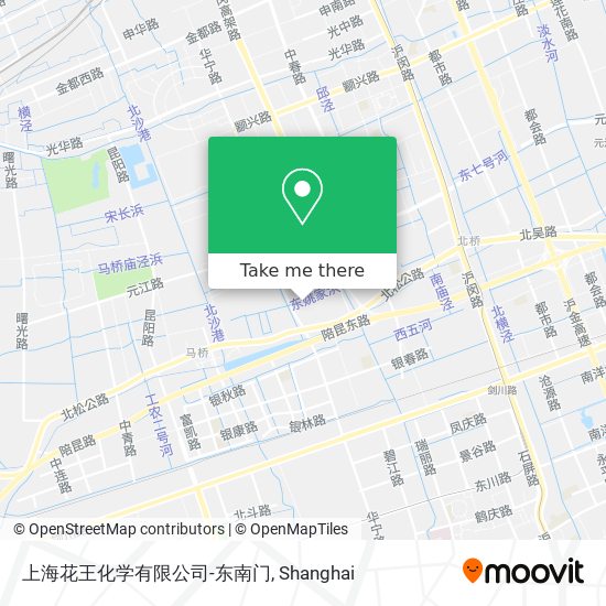 上海花王化学有限公司-东南门 map