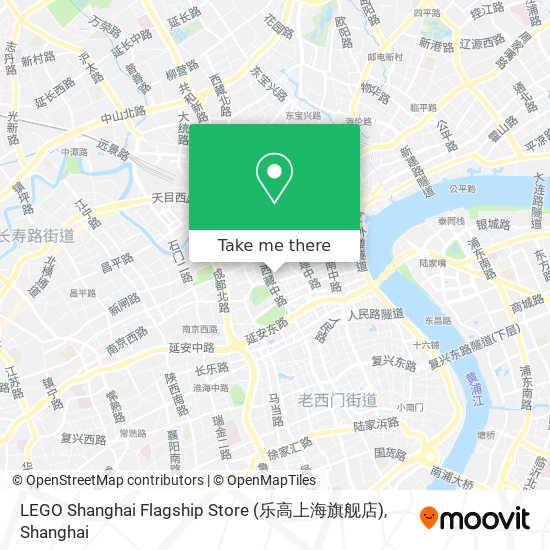 LEGO Shanghai Flagship Store (乐高上海旗舰店) map