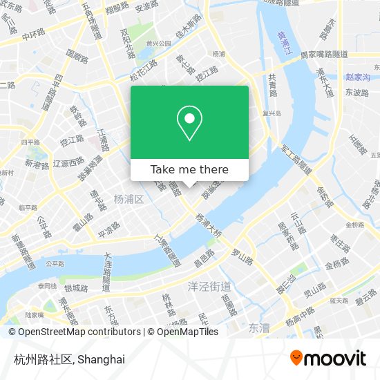 杭州路社区 map