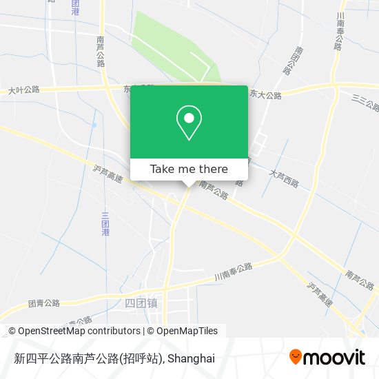 新四平公路南芦公路(招呼站) map