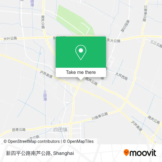 新四平公路南芦公路 map