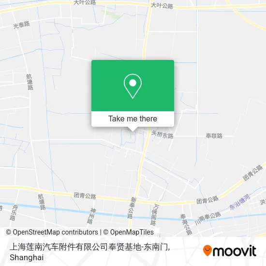 上海莲南汽车附件有限公司奉贤基地-东南门 map