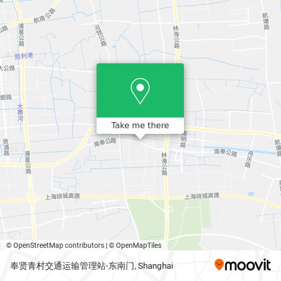 奉贤青村交通运输管理站-东南门 map