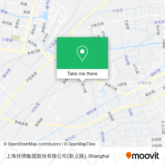 上海丝绸集团股份有限公司(新义路) map