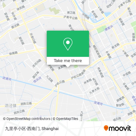九里亭小区-西南门 map