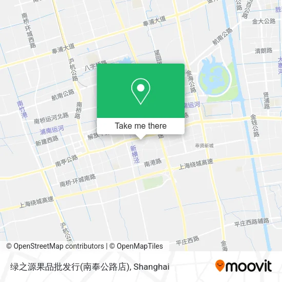 绿之源果品批发行(南奉公路店) map