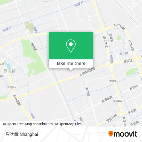 马驮堰 map