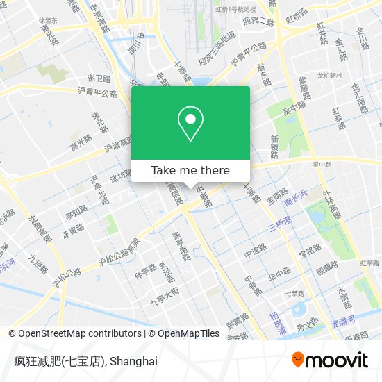 疯狂减肥(七宝店) map