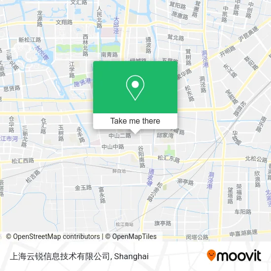 上海云锐信息技术有限公司 map