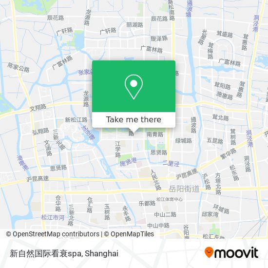 新自然国际看衰spa map