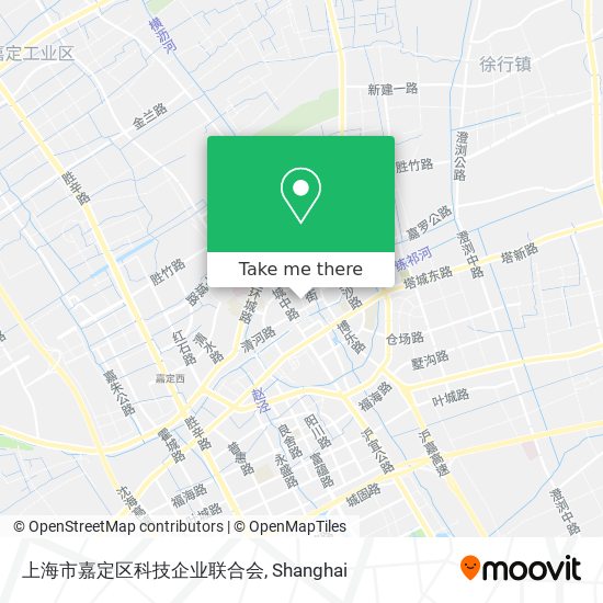 上海市嘉定区科技企业联合会 map