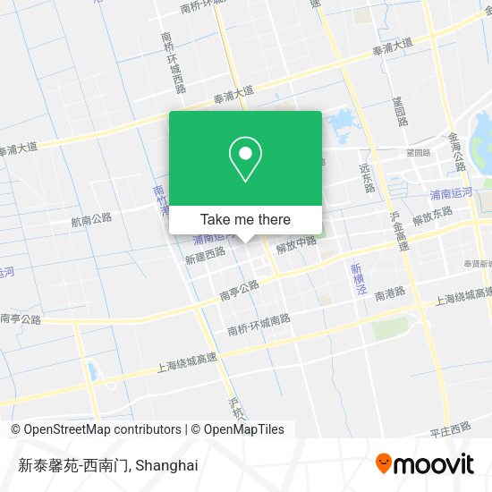 新泰馨苑-西南门 map