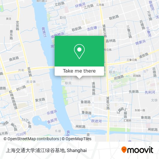 上海交通大学浦江绿谷基地 map