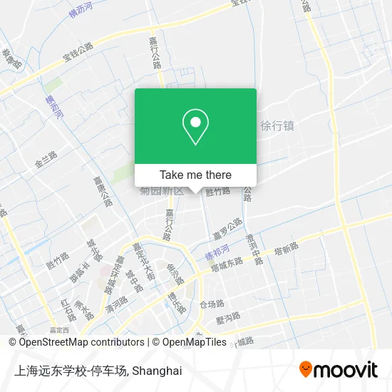 上海远东学校-停车场 map