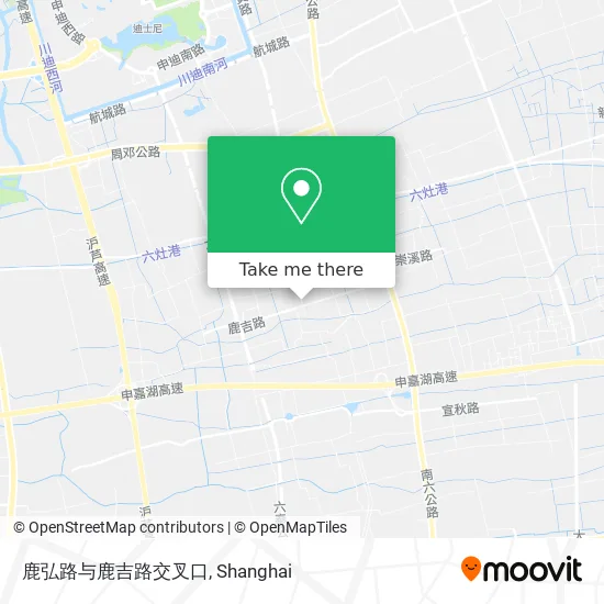 鹿弘路与鹿吉路交叉口 map