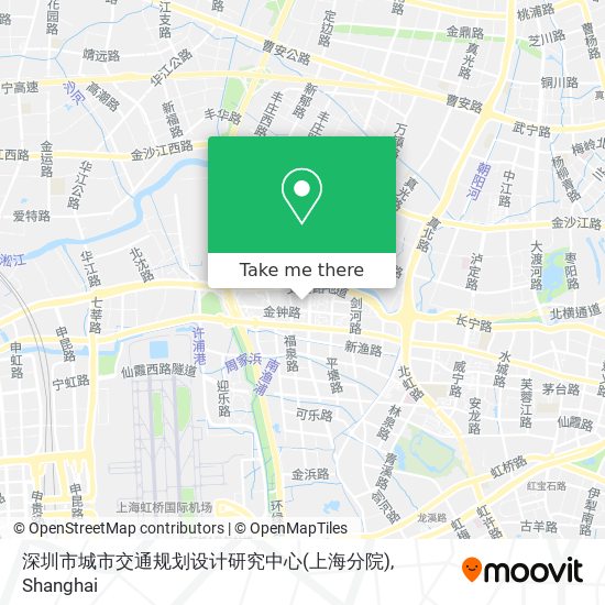 深圳市城市交通规划设计研究中心(上海分院) map