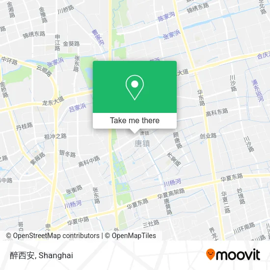 醉西安 map
